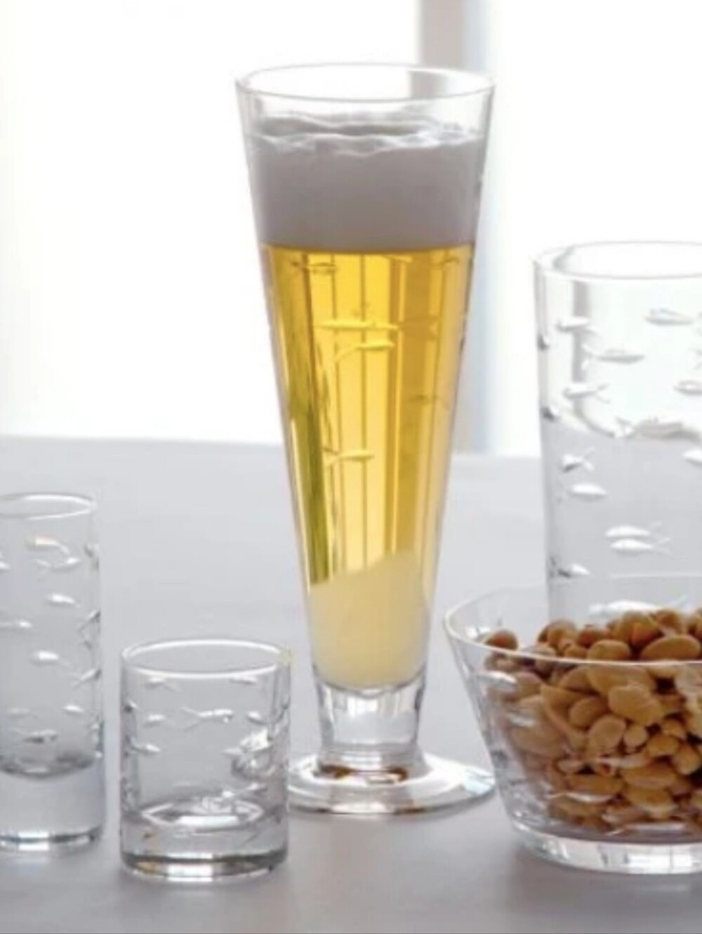 Wildlife Wonders-Fish Pilsner Rolf Glasses (Set Of 2)